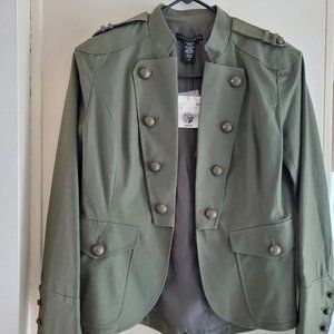 Apostrophe Size 10 Army Green Military Style Jacket